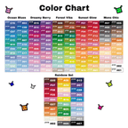 Pure Pixels Refill 1000ct - Palette D (Twilight Purples) - PixieCraft
