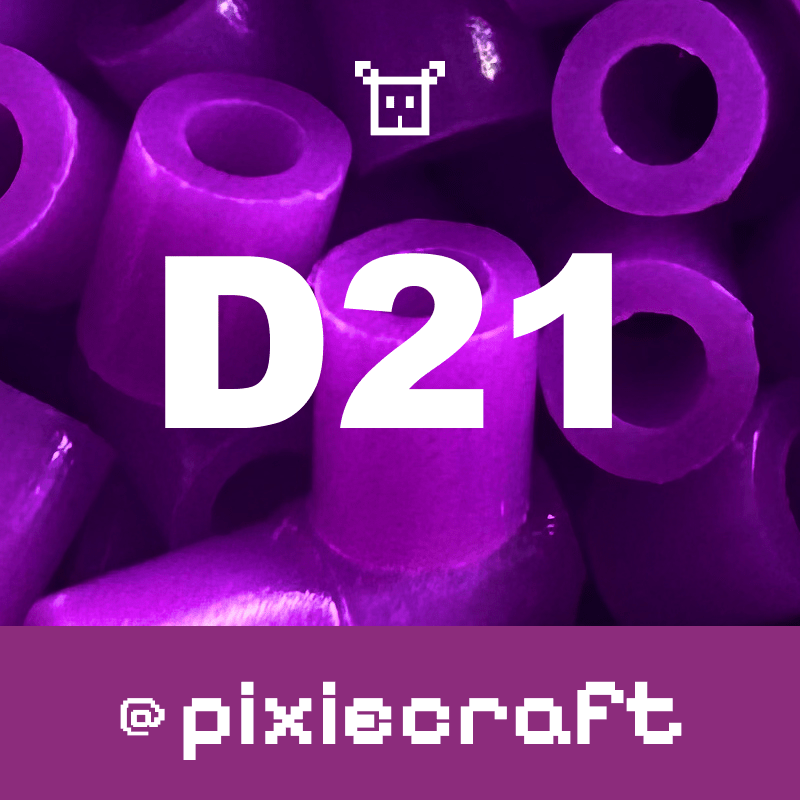 Pure Pixels Refill 1000ct - Palette D (Twilight Purples) - PixieCraft