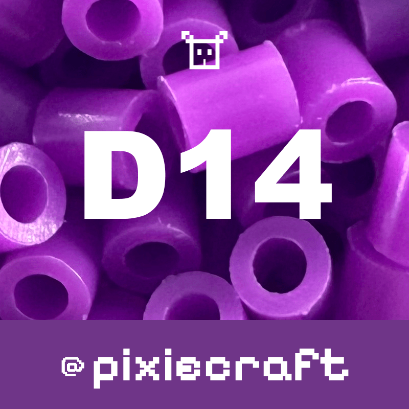 Pure Pixels Refill 1000ct - Palette D (Twilight Purples) - PixieCraft