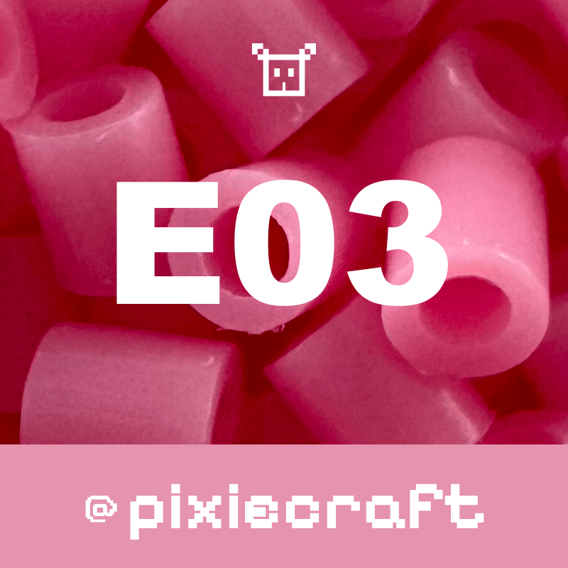 Pure Pixels Refill 1000ct - Palette E (Rose Garden) - PixieCraft