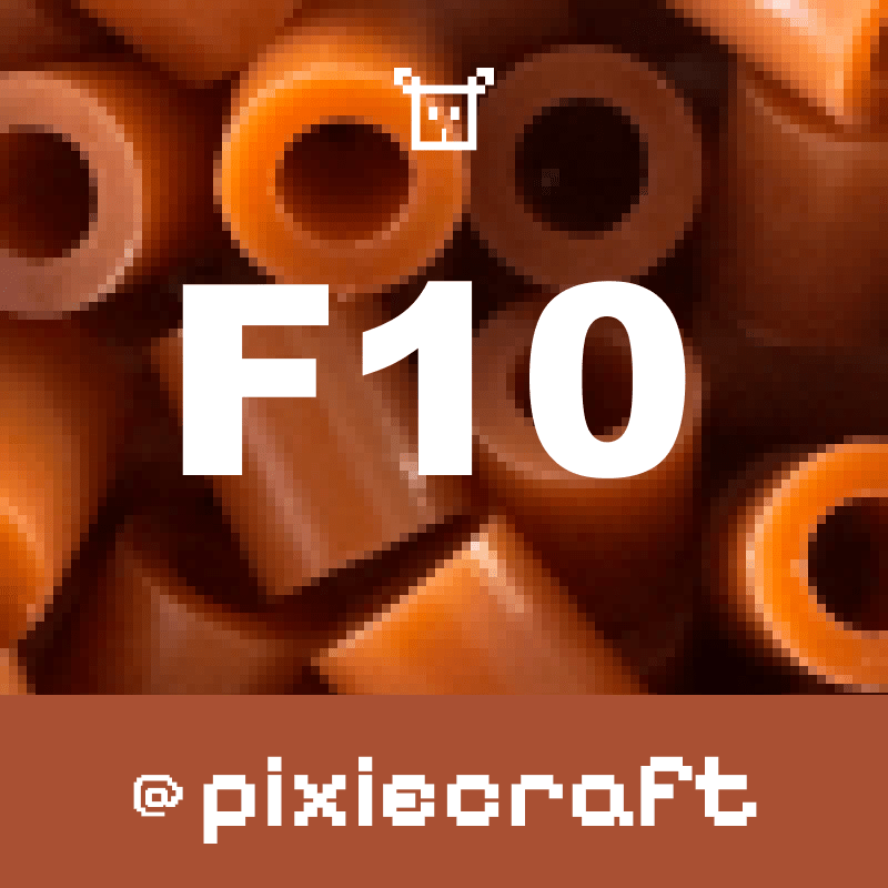 Pure Pixels Refill 1000ct - Palette F (Warm Reds) - PixieCraft