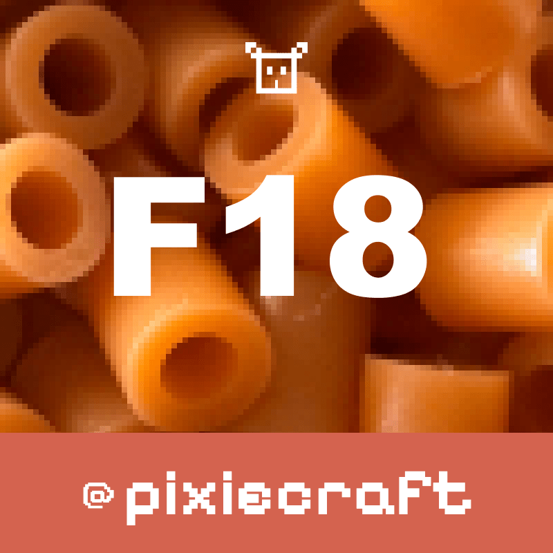 Pure Pixels Refill 1000ct - Palette F (Warm Reds) - PixieCraft