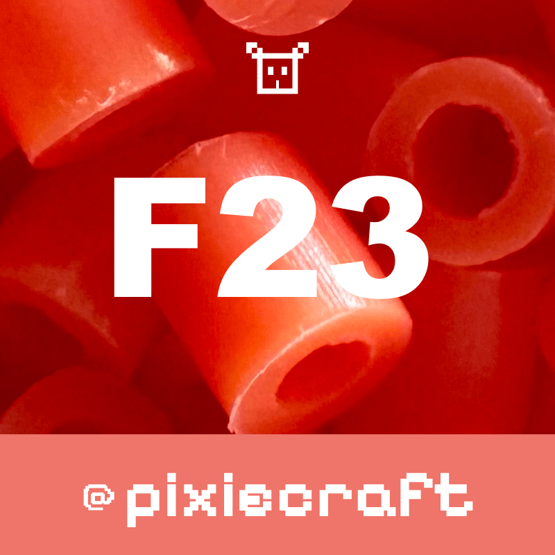 Pure Pixels Refill 1000ct - Palette F (Warm Reds) - PixieCraft