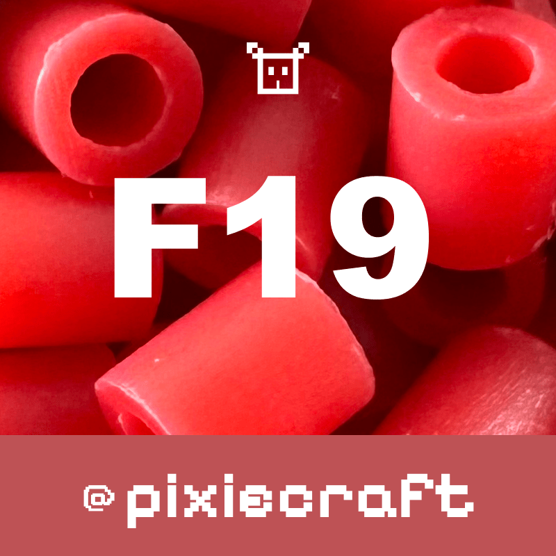 Pure Pixels Refill 1000ct - Palette F (Warm Reds) - PixieCraft