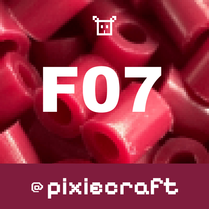Pure Pixels Refill 1000ct - Palette F (Warm Reds) - PixieCraft
