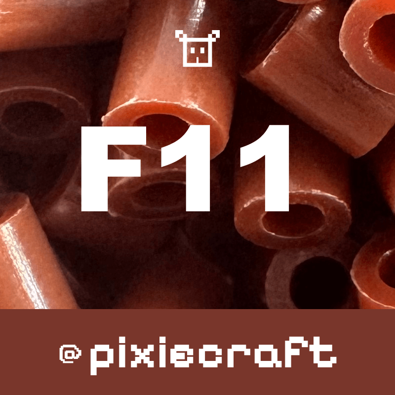 Pure Pixels Refill 1000ct - Palette F (Warm Reds) - PixieCraft