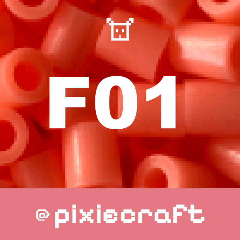 Pure Pixels Refill 1000ct - Palette F (Warm Reds) - PixieCraft