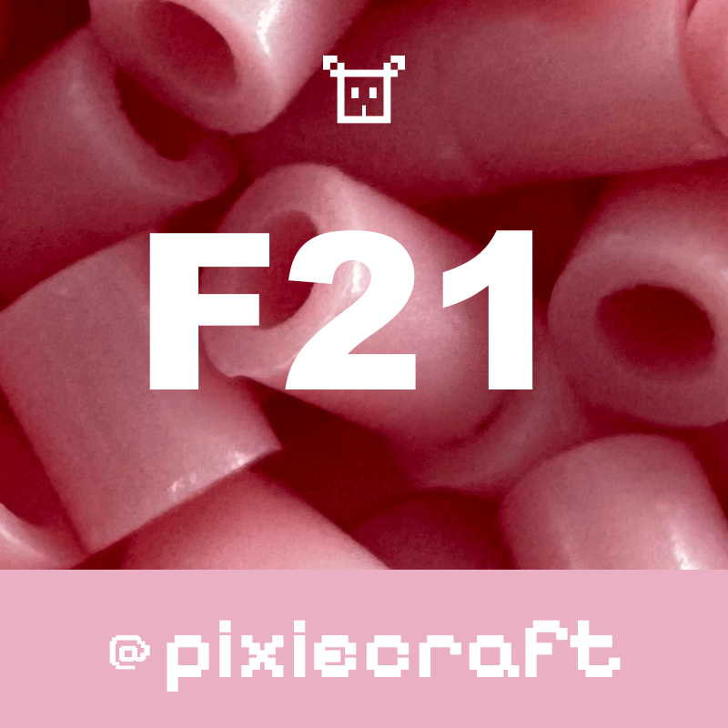 Pure Pixels Refill 1000ct - Palette F (Warm Reds) - PixieCraft