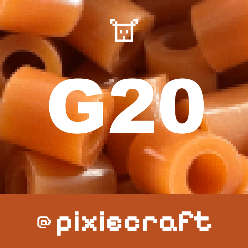 Pure Pixels Refill 1000ct - Palette G (Earth Tones) - PixieCraft