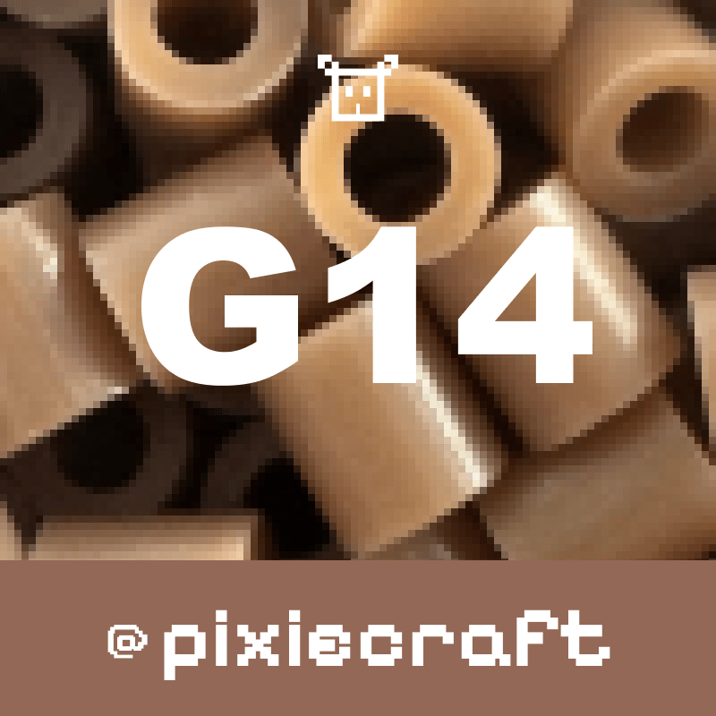 Pure Pixels Refill 1000ct - Palette G (Earth Tones) - PixieCraft