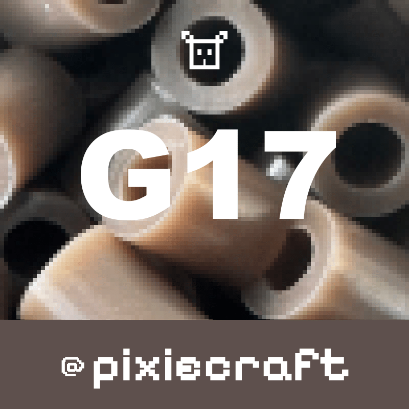 Pure Pixels Refill 1000ct - Palette G (Earth Tones) - PixieCraft