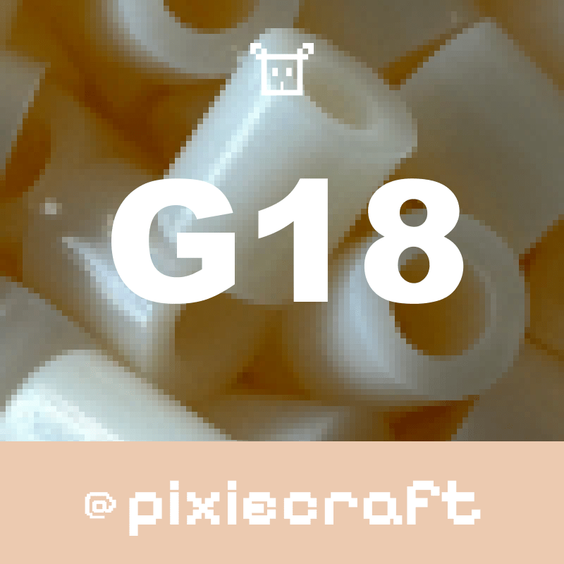 Pure Pixels Refill 1000ct - Palette G (Earth Tones) - PixieCraft