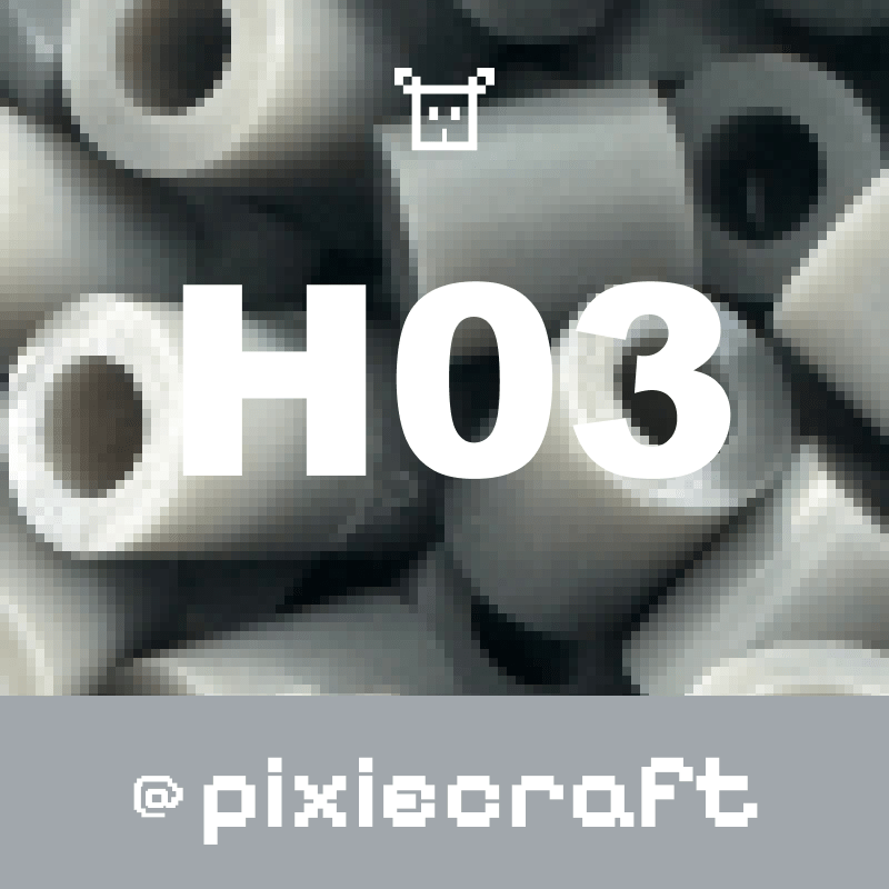 Pure Pixels Refill 1000ct - Palette H (Neutral Basics) - PixieCraft