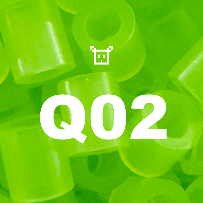 Pure Pixels Refill 1000ct - Palette (Magic Colors) Fluorescent & Temperature Change - PixieCraft