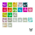 Pure Pixels Refill 1000ct - Palette (Magic Colors) Fluorescent & Temperature Change - PixieCraft