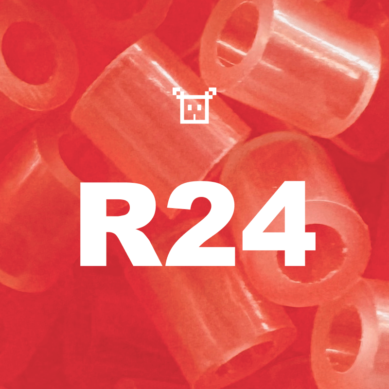 Pure Pixels Refill 1000ct - Palette R (Transparent Colors) - PixieCraft