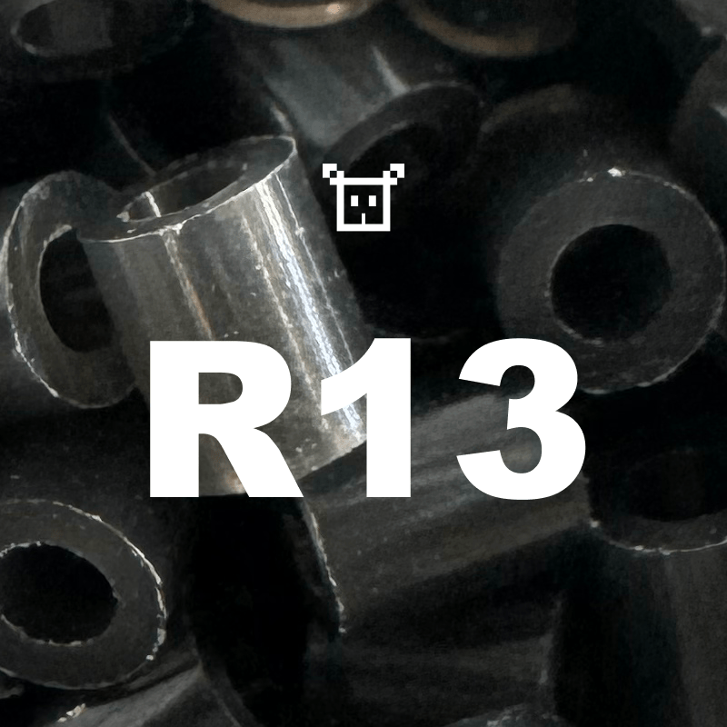 Pure Pixels Refill 1000ct - Palette R (Transparent Colors) - PixieCraft