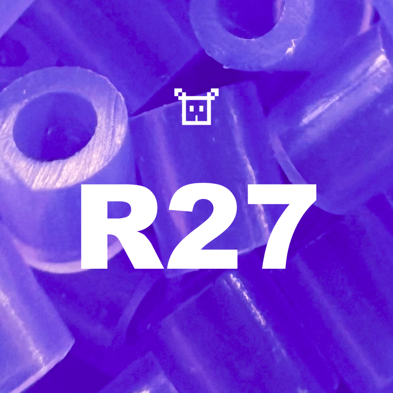 Pure Pixels Refill 1000ct - Palette R (Transparent Colors) - PixieCraft