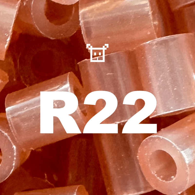 Pure Pixels Refill 1000ct - Palette R (Transparent Colors) - PixieCraft