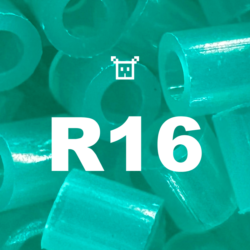 Pure Pixels Refill 1000ct - Palette R (Transparent Colors) - PixieCraft