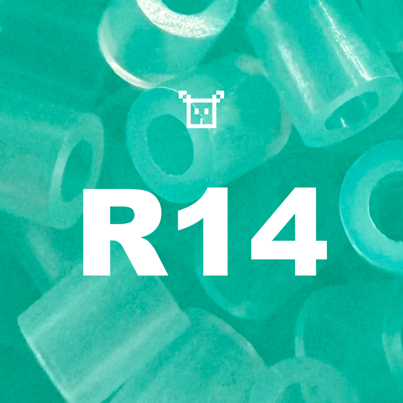 Pure Pixels Refill 1000ct - Palette R (Transparent Colors) - PixieCraft