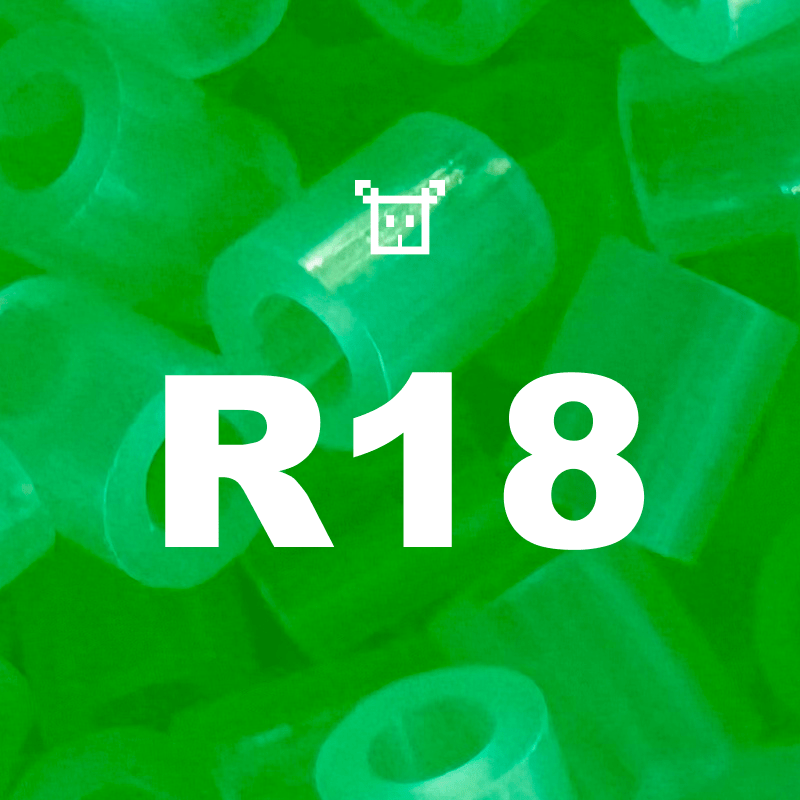 Pure Pixels Refill 1000ct - Palette R (Transparent Colors) - PixieCraft