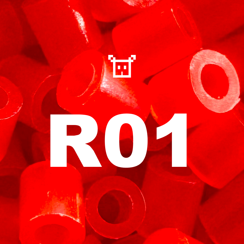 Pure Pixels Refill 1000ct - Palette R (Transparent Colors) - PixieCraft