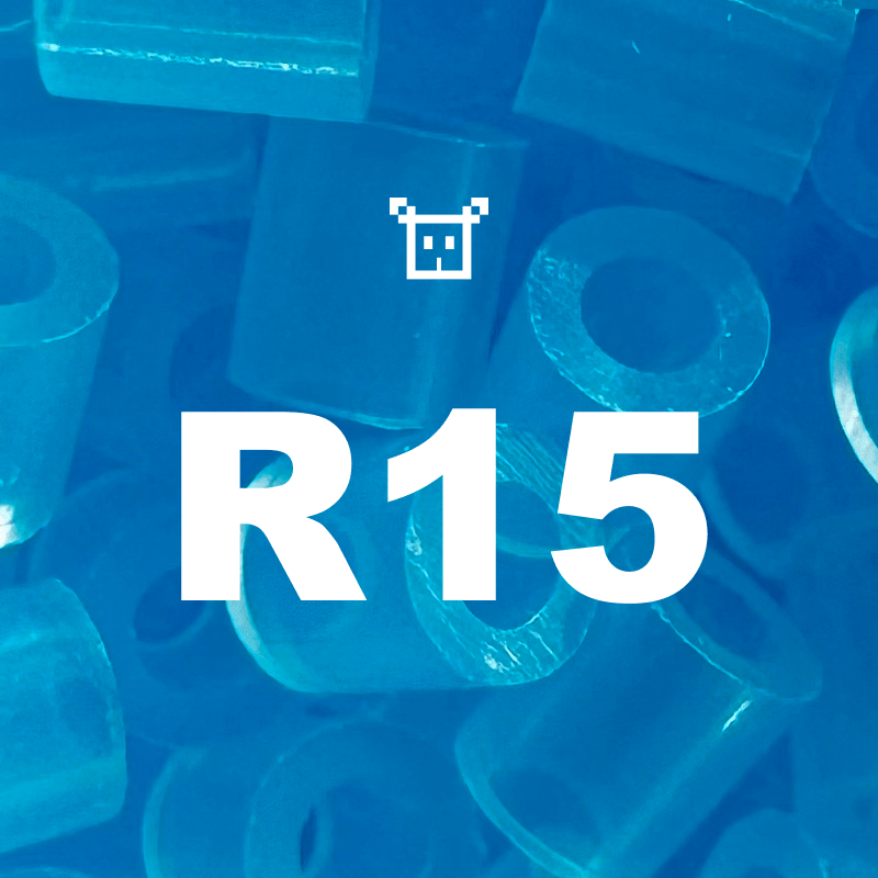 Pure Pixels Refill 1000ct - Palette R (Transparent Colors) - PixieCraft