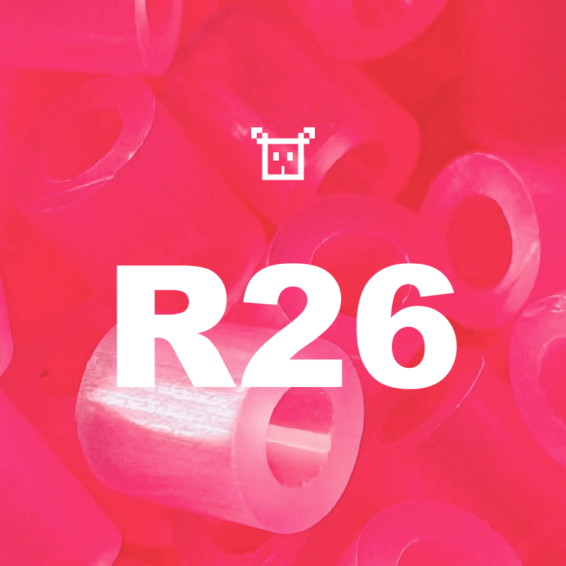 Pure Pixels Refill 1000ct - Palette R (Transparent Colors) - PixieCraft