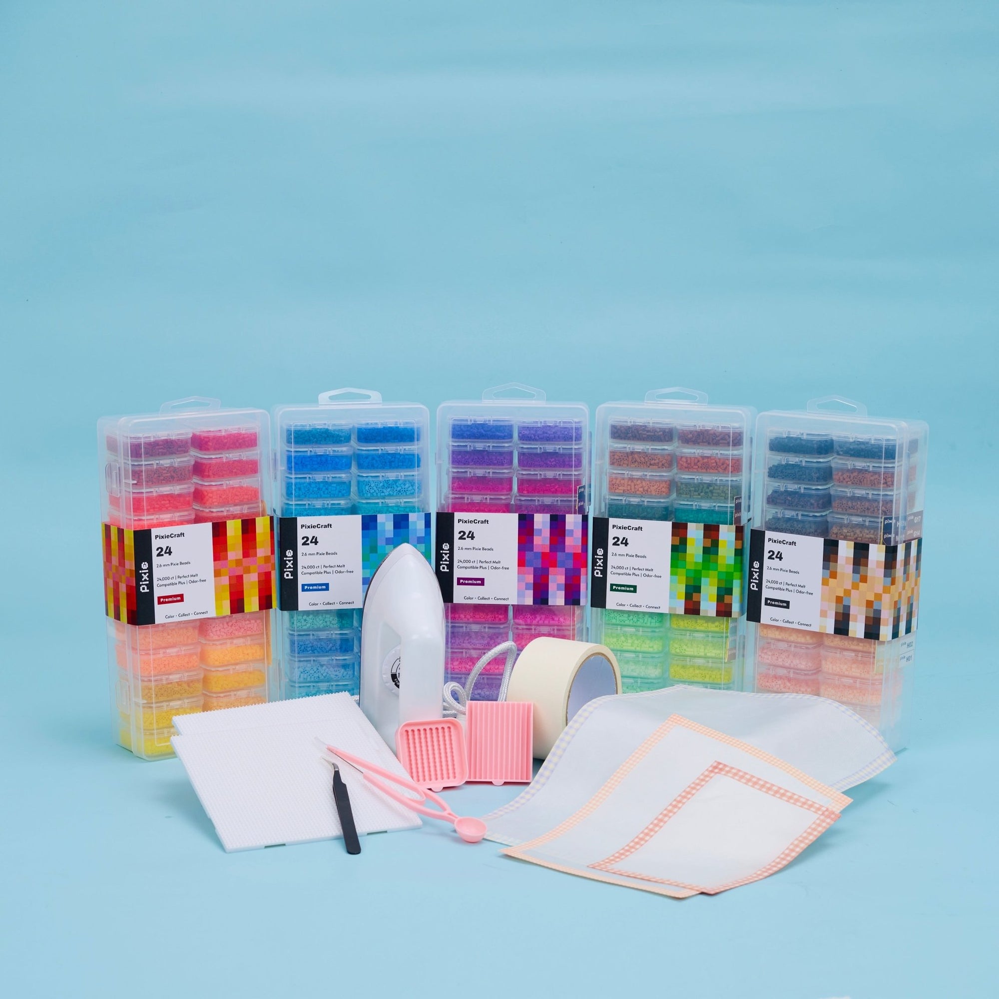 Ultimate Visionary PixieBeads Set All - in - one, 120 colors - PixieCraft
